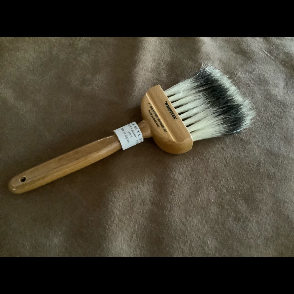 Whistler 3” Pure Badger “JB3” Softener Made in England Brush